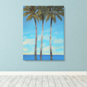 スタンディングトールII キャンバスプリント (インサイチュ (ウッドフロア))