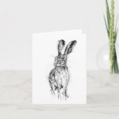 スタンディングヘア サンキューカード (正面)