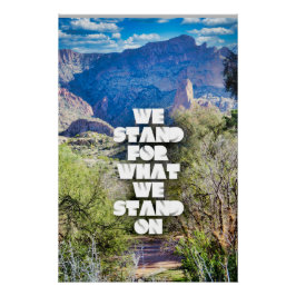 スタンディング ポスター