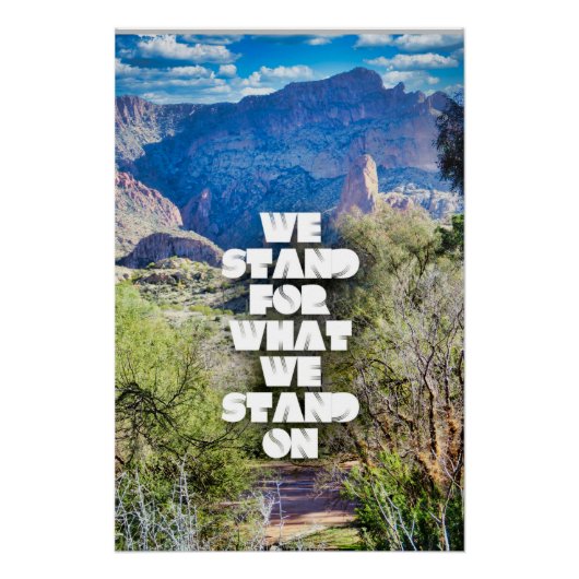 スタンディング ポスター (正面)