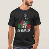 スタントおもしろいイタリアンイタリアに囲まれたことわざ Tシャツ (正面)