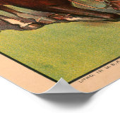 スタントをしている多くの馬を示すサーカスのポスター。 ポスター (角)