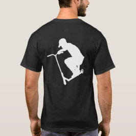 スタントスクーターのフリースタイルextrimスポーツ tシャツ