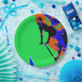 スタントスクータースピードスター – スクーター少年 ペーパープレート (パーティー)