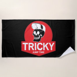 スタントスクーター無料ライダートリック ビーチタオル