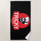 スタントスクーター無料ライダートリック ビーチタオル (正面)