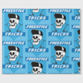 スタントスクーター無料ライダートリック ラッピングペーパー (フラット)