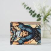 スタントマン ポストカード (スタンド正面)