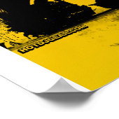 スタントンターンテーブルシティポスター – DJ Disk Jockey ポスター (角)