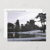 スタントンハロルド教会レイスターシャーイングランド ポストカード (正面/裏面)