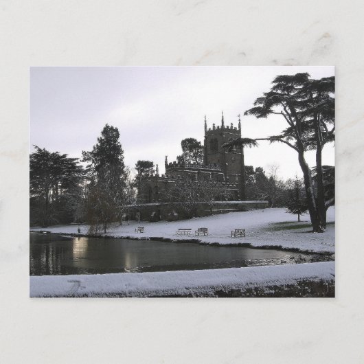 スタントンハロルド教会レイスターシャーイングランド ポストカード (正面)