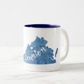 スタントンバージニアウッドグレイン ツートーンマグカップ (正面右)