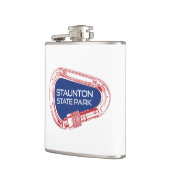 スタントン州パークコロラド登山カラビナー フラスク (左)