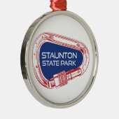 スタントン州パークコロラド登山カラビナー メタルオーナメント (右)