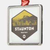 スタントン州パークコロラド メタルオーナメント (左)