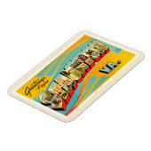 スタントン・バージニアVA旧ヴィンテージ旅行はがき – マグネット (左側)