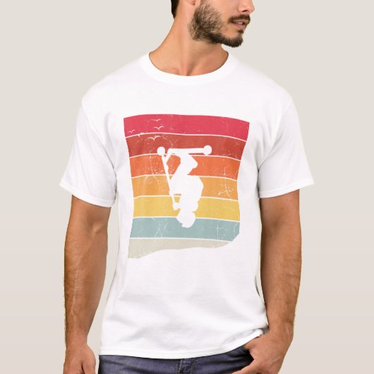 スタント・スクーター・キッズ Tシャツ (正面)