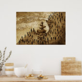 スタント ポスター (キッチン)