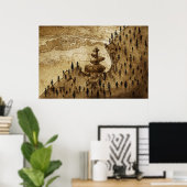 スタント ポスター (ホームオフィス)