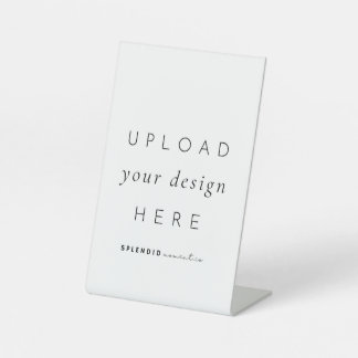 スタンドに署名 台座サイン