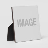 スタンドアップアクリル写真 フォトプラーク (正面)