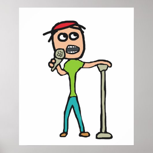 スタンドアップコメディー ポスター (正面)