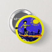 スタンドアップパドルデザイン 缶バッジ (正面&裏面)