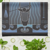 スタンドアップパドルボーダー キッチンタオル (折り畳み)