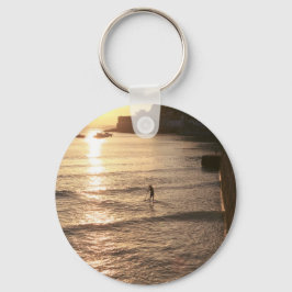 スタンドアップパドルボーディングサンセバスチャン キーホルダー