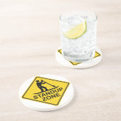 スタンドアップパドルボーディングゾーンロードサイン コースター (側面)