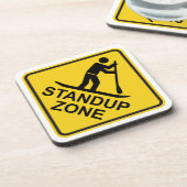 スタンドアップパドルボーディングゾーンロードサイン コースター (左側)