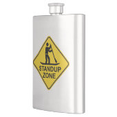 スタンドアップパドルボーディングゾーンロードサイン フラスク (左)