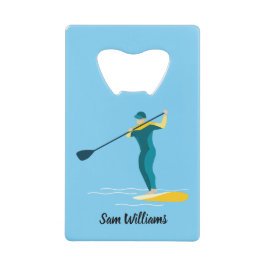 スタンドアップパドルボーディング クレジットカード栓抜き