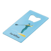 スタンドアップパドルボーディング クレジットカード栓抜き (正面アングル)