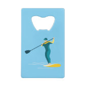 スタンドアップパドルボーディング クレジットカード栓抜き (裏面)