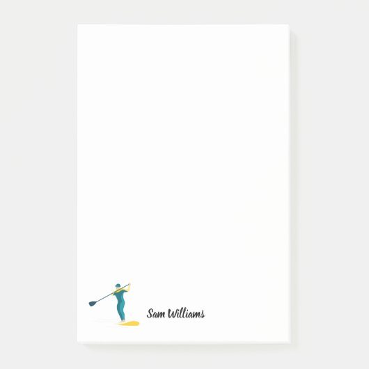 スタンドアップパドルボーディング ポストイット (正面)