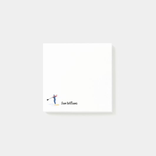 スタンドアップパドルボーディング ポストイット (正面)