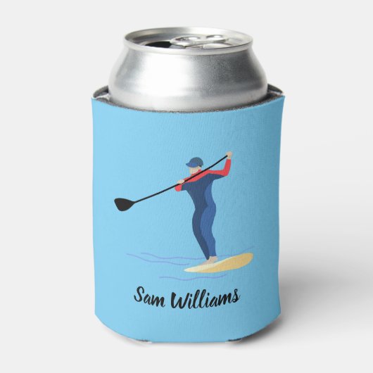 スタンドアップパドルボーディング 缶クーラー (缶正面)