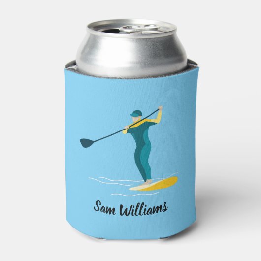 スタンドアップパドルボーディング 缶クーラー (缶正面)
