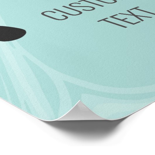 スタンドアップパドルボードアドベンチャーカスタムデザイン ポスター (角)