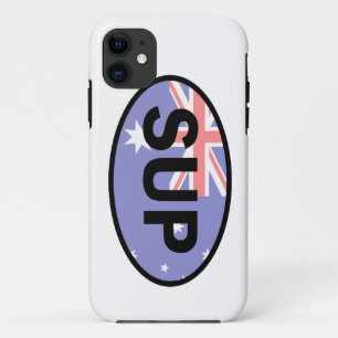スタンドアップパドルボードオーストラリア国旗 iPhone 11 ケース