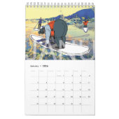 スタンドアップパドルボードカレンダー2024 カレンダー (1月 2026)