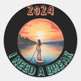 スタンドアップパドルボードサーフィンイン楽園 ラウンドシール