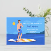 スタンドアップパドルボード 招待状 (スタンド正面)