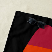 スタンドアップパドルボードSUPサンセットビーパーソナライズされたク ビーチタオル (インサイチュ)