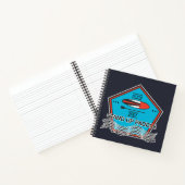 スタンドアップパドルポスター ノートブック (内部)