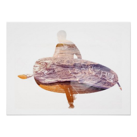 スタンドアップパドル ポスター (正面)