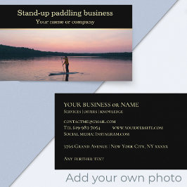 スタンドアップパドルSUPコーチインストラクター 名刺