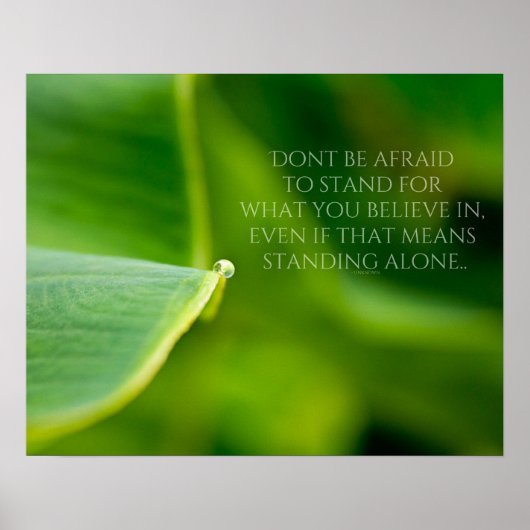 スタンドアップポスター ポスター (正面)