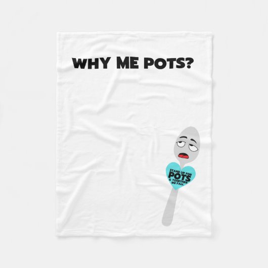 スタンドアップポットフリースブランケット フリースブランケット (正面)